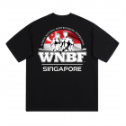 WNBF Singapore Logo Black Tee